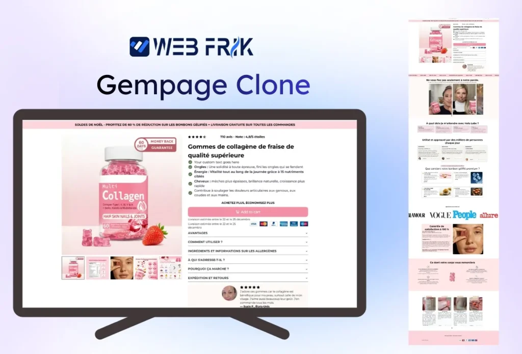 Gempage Clone-Web Frik