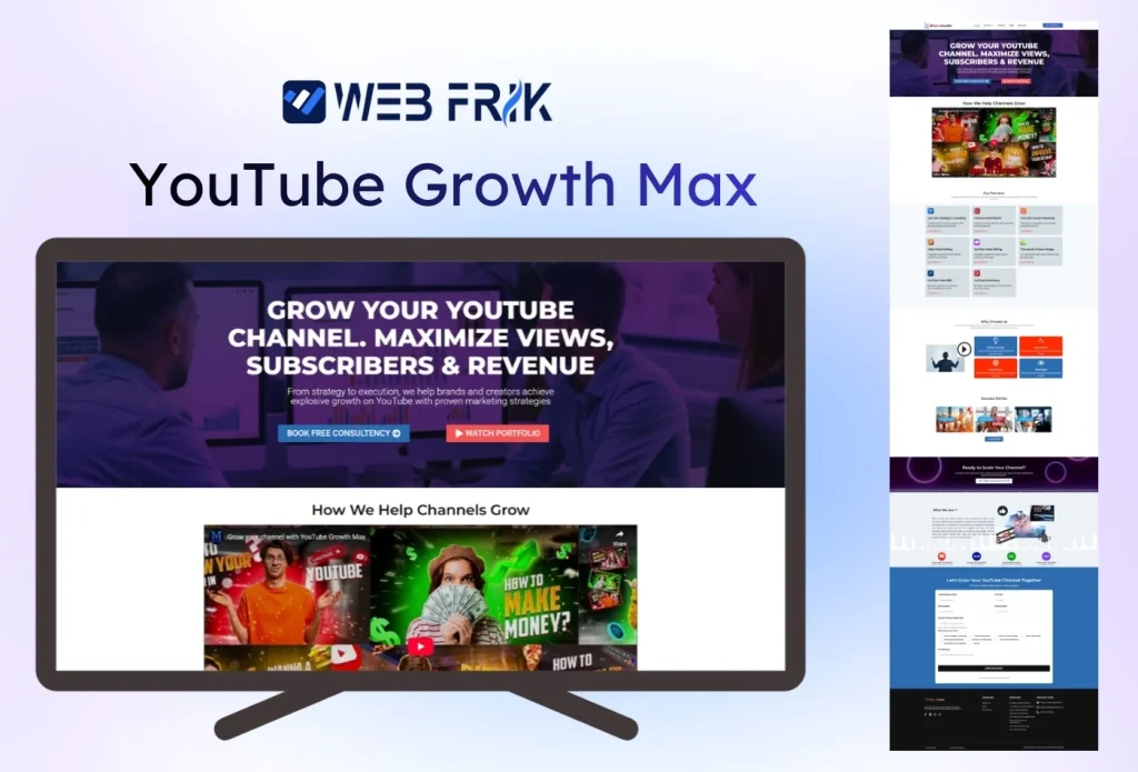 Youtube Advertising Agency-Web Frik
