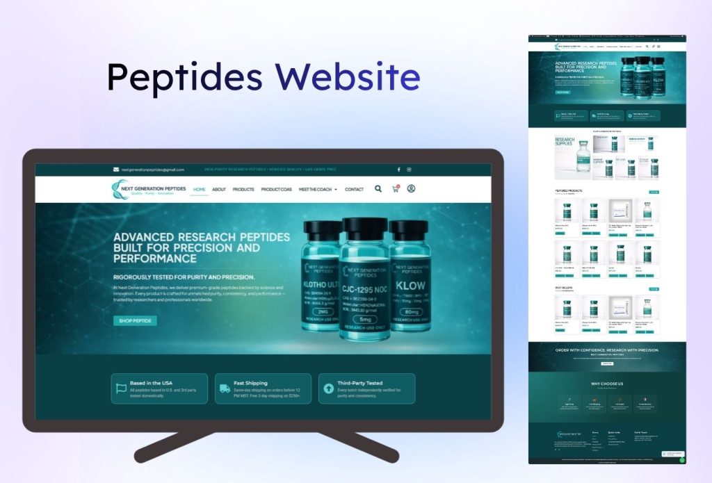 Peptides Website